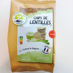 Chips de lentilles Crème&Oignon